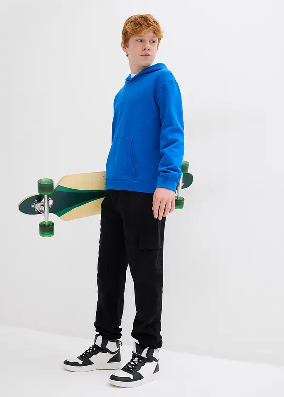 Pantalon de jogging &agrave; poches cargo, bonprix