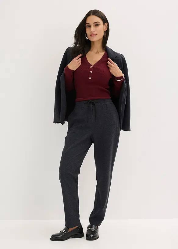 Pantalon extensible et &eacute;l&eacute;gant, bonprix