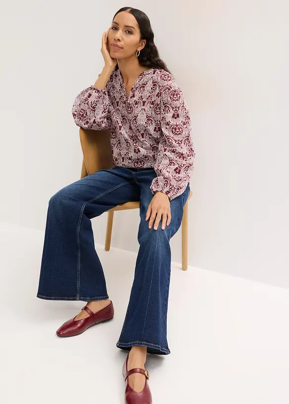 Blouse 100% coton, bonprix