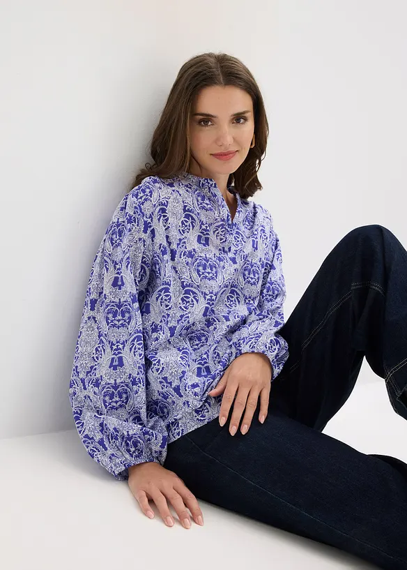 Blouse 100% coton, bonprix