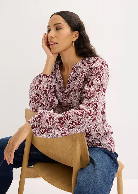 Blouse 100% coton, bonprix