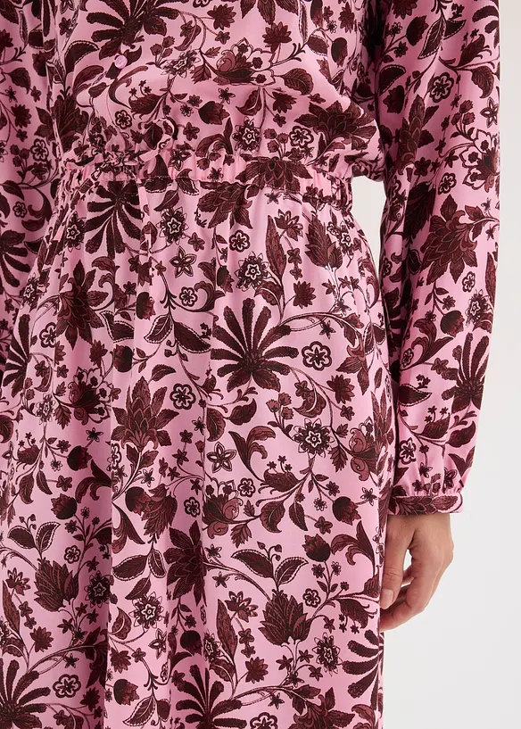 Robe midi en viscose fluide, bonprix