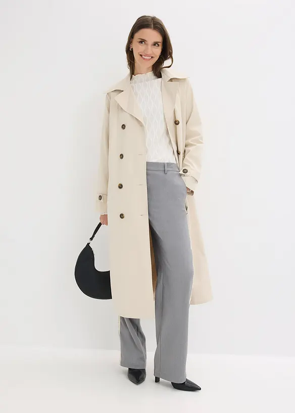 Pantalon de costume &agrave; taille confortable, bonprix