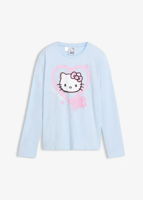 T-shirt manches longues Hello Kitty 100% coton, Hello Kitty
