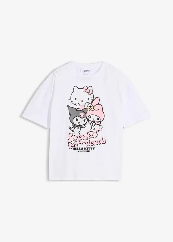 T-shirt oversize Hello Kitty 100% coton, Hello Kitty