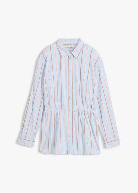 Chemisier en popeline de coton extensible, bonprix