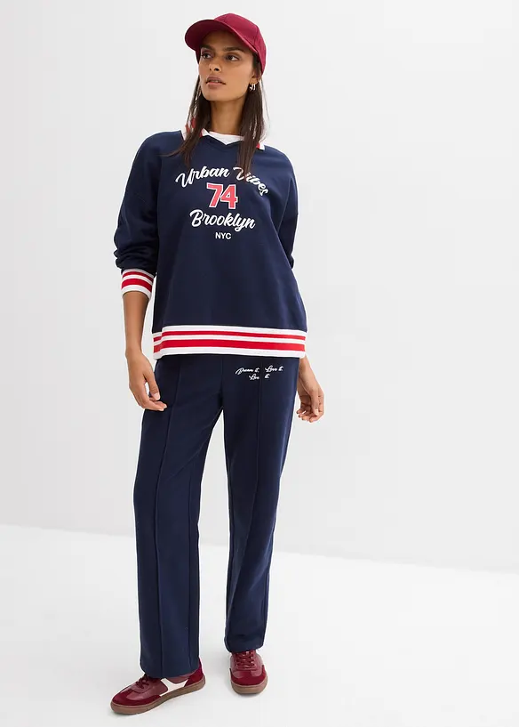 Sweat oversize 100% coton, bonprix