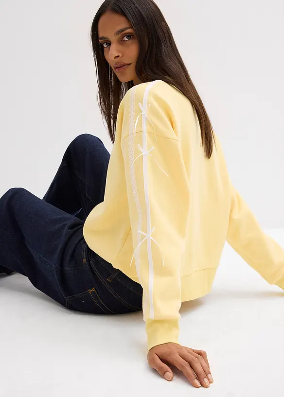 Sweat oversize et doux, bonprix