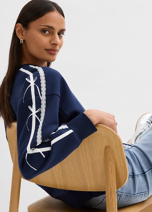 Sweat oversize et doux, bonprix