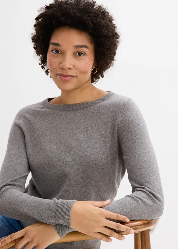 Pull en fine maille, bonprix