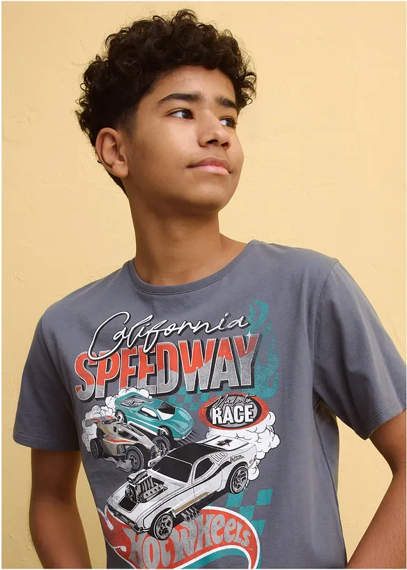 T-shirt Hot Wheels 100% coton, HOT WHEELS