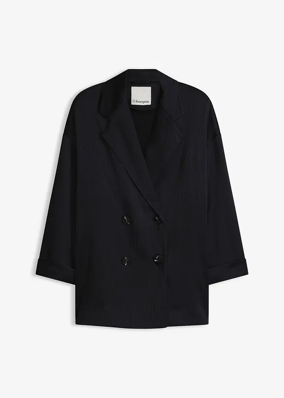 Blazer oversize et crois&eacute;, bonprix