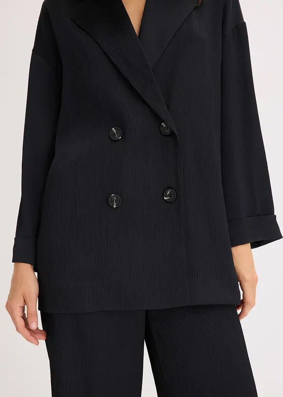 Blazer oversize et crois&eacute;, bonprix