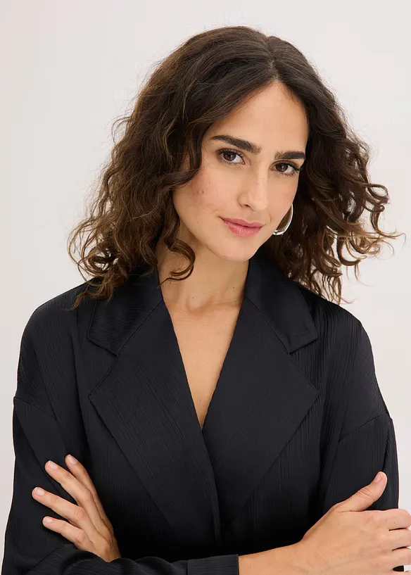 Blazer oversize et crois&eacute;, bonprix