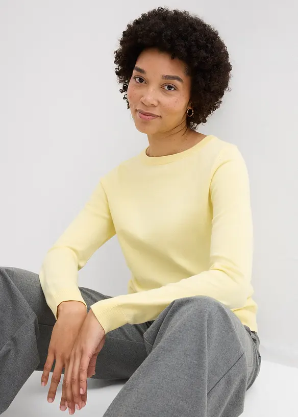 Pull en fine maille, bonprix