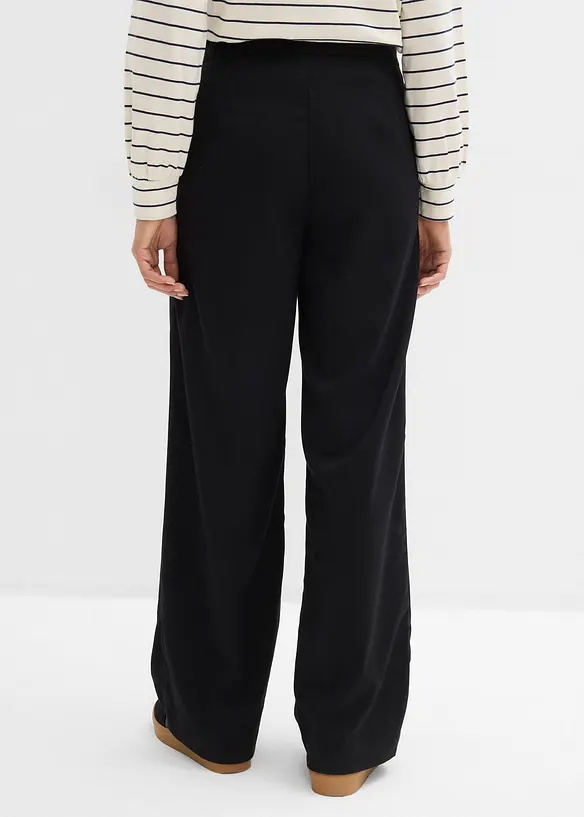 Pantalon &agrave; pinces, bonprix