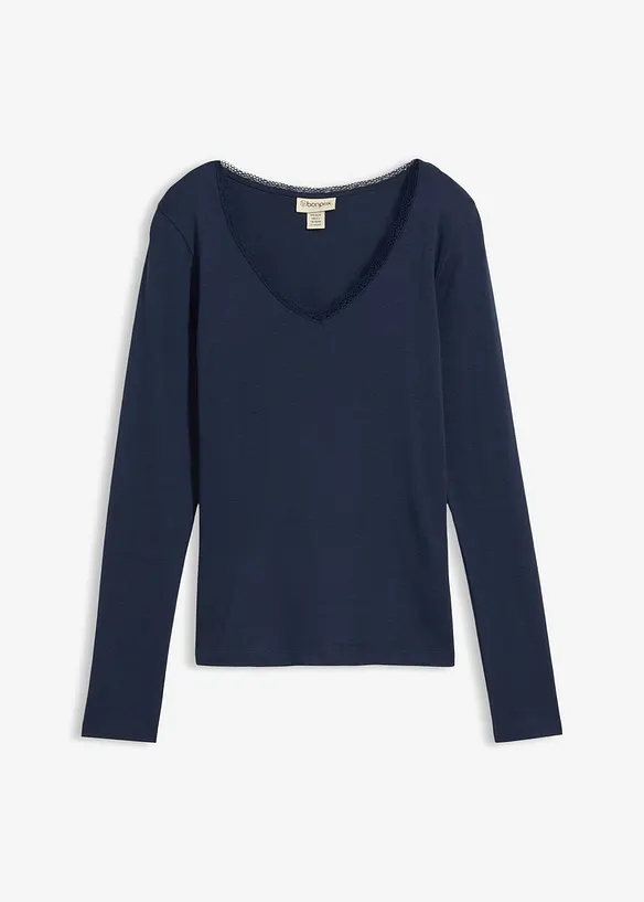 T-shirt manches longues, bonprix