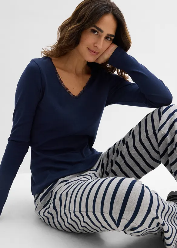 T-shirt manches longues, bonprix