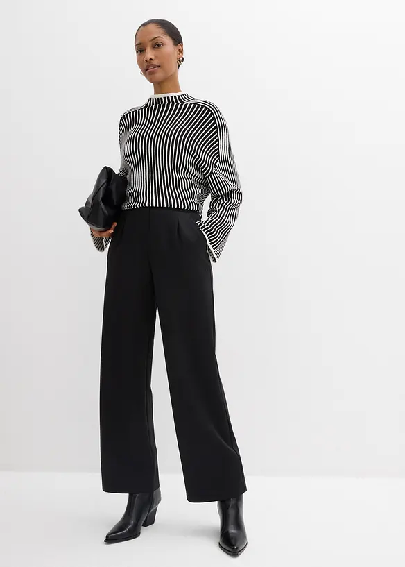 Pantalon sweat confortable et fluide, bonprix