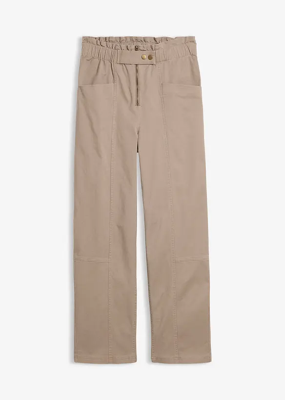 Pantalon cargo en twill, bonprix