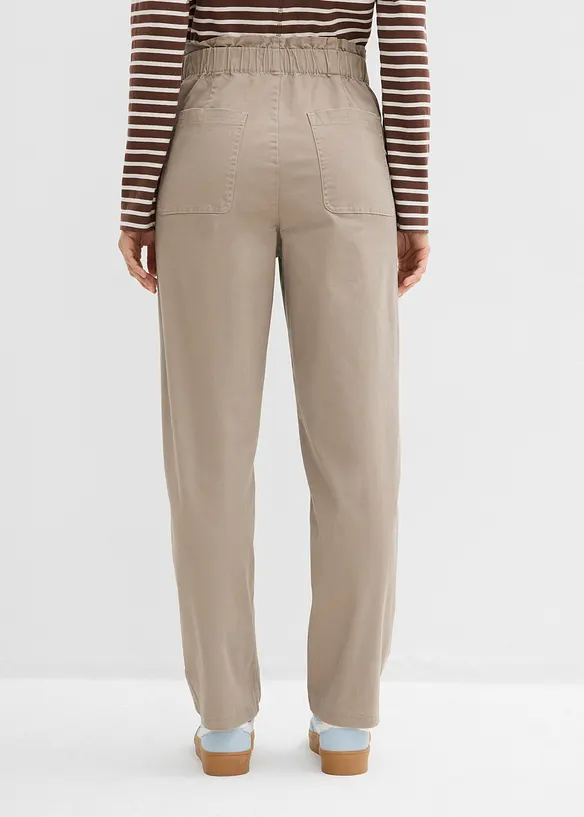Pantalon cargo en twill, bonprix