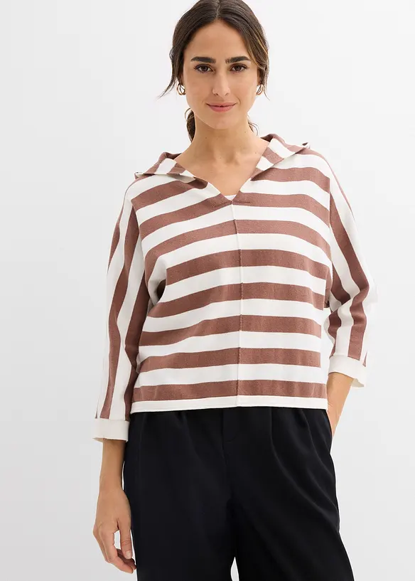 Pull oversize en fine maille, bonprix