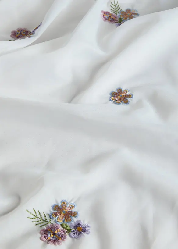 Voilage avec broderies (1 pce), bonprix