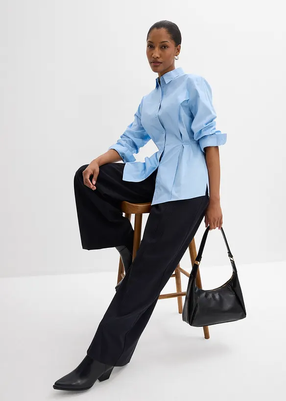 Blouse avec lien &agrave; nouer, bonprix