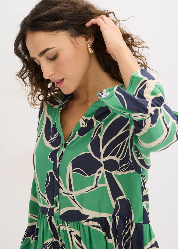 Blouse longue en viscose fluide, bonprix