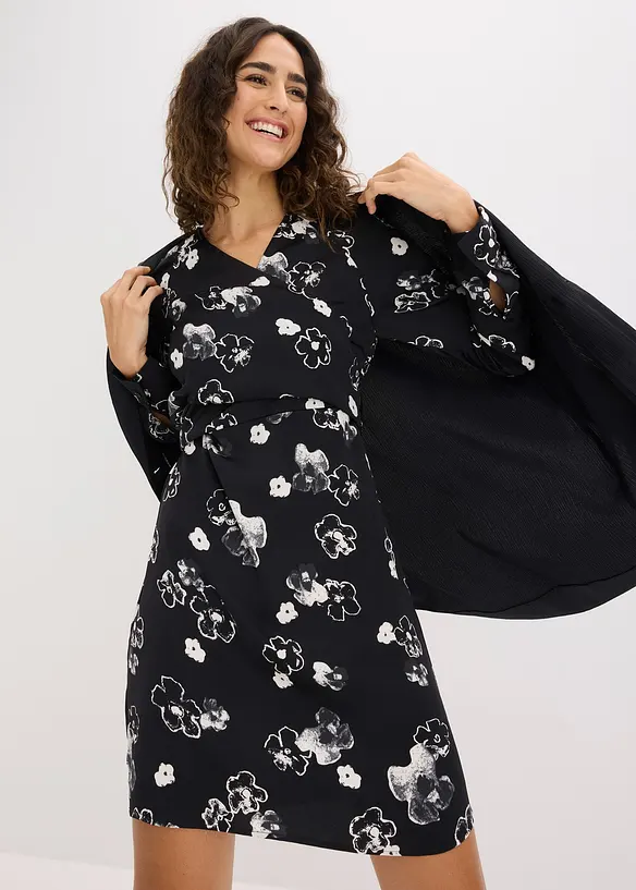 Robe en satin fluide, bonprix