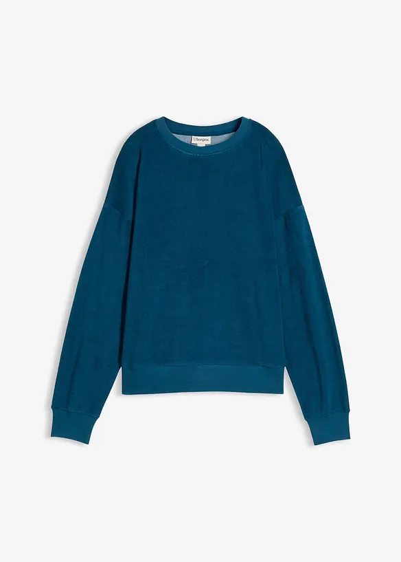 T-shirt manches longues en &eacute;ponge, bonprix