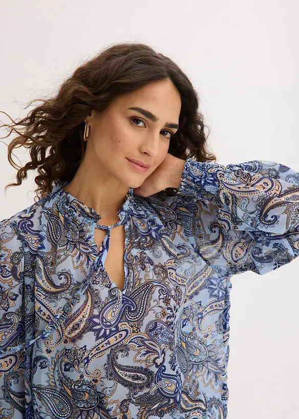 Blouse en mousseline, bonprix