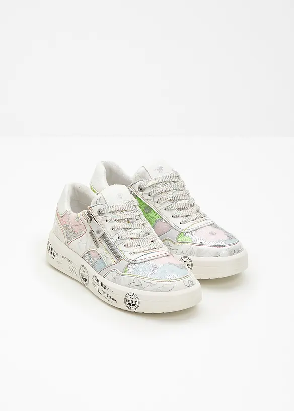 Sneakers Mustang &agrave; fermeture zipp&eacute;e, Mustang