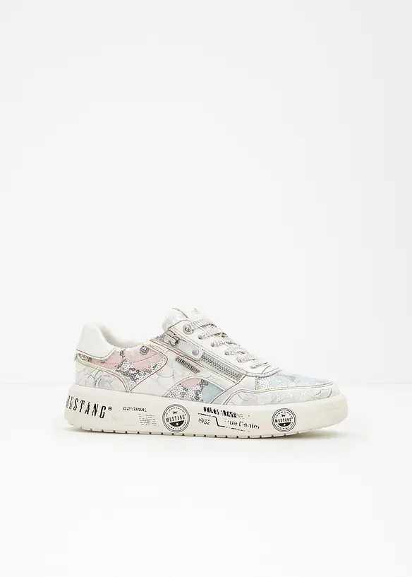 Sneakers Mustang &agrave; fermeture zipp&eacute;e, Mustang