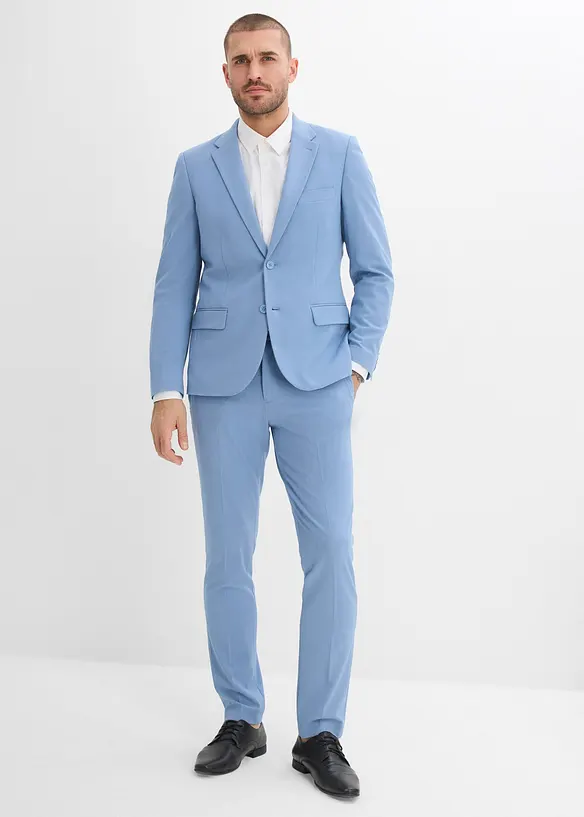 Costume 2 pi&egrave;ces slim tr&egrave;s extensible, bonprix