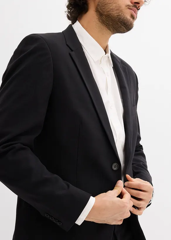 Costume 2 pi&egrave;ces slim tr&egrave;s extensible, bonprix