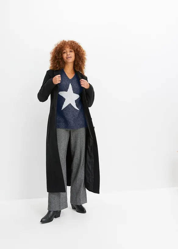 Pull motif &eacute;toile, bonprix