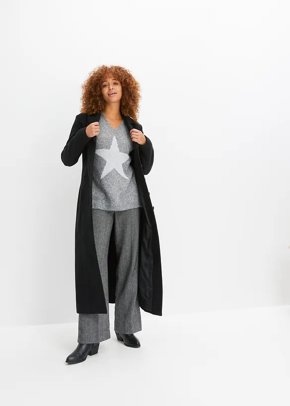 Pull motif &eacute;toile, bonprix