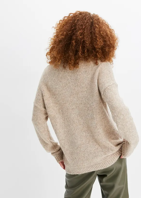 Pull motif &eacute;toile, bonprix