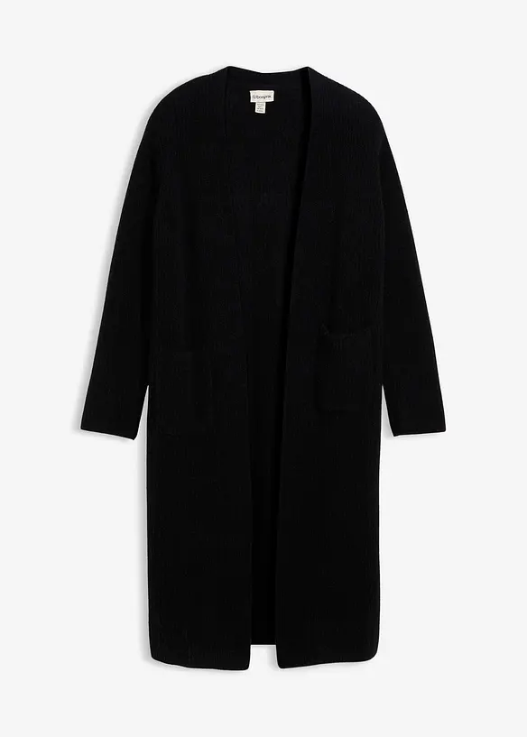 Manteau en maille avec de l&rsquo;alpaga, bonprix