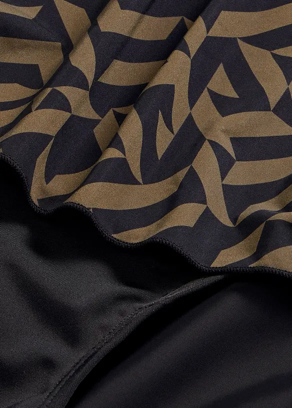 Maillot 1 pi&egrave;ce, style tankini, bonprix