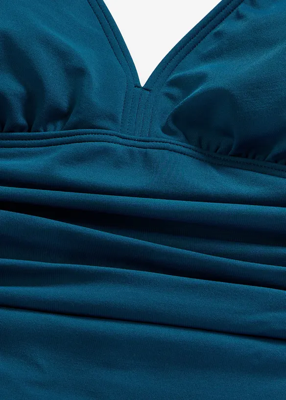 Maillot 1 pi&egrave;ce &agrave; encolure V, bonprix