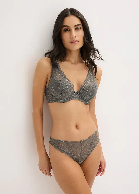 Soutien-gorge &agrave; coques en dentelle d&eacute;licate, bonprix