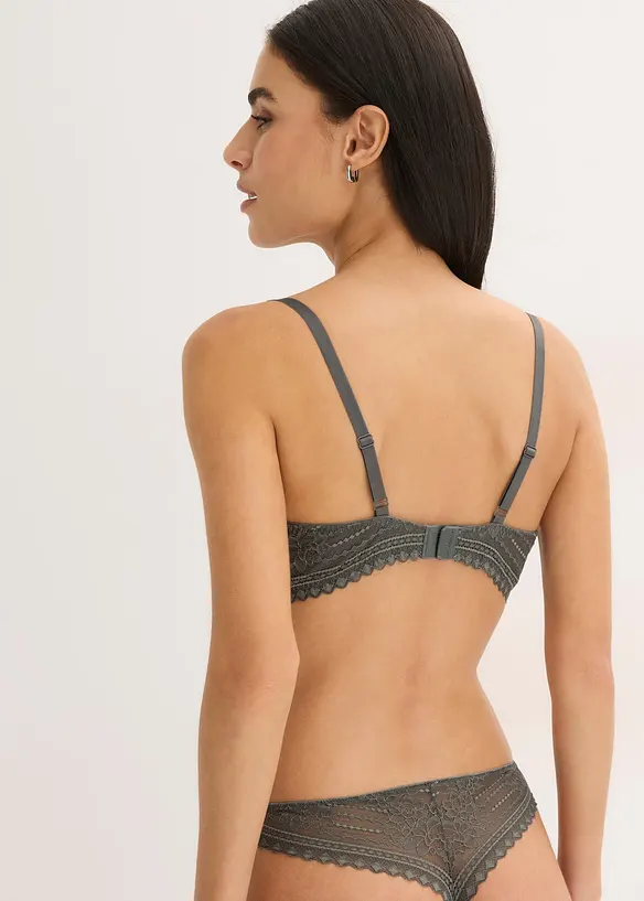 Soutien-gorge &agrave; coques en dentelle d&eacute;licate, bonprix