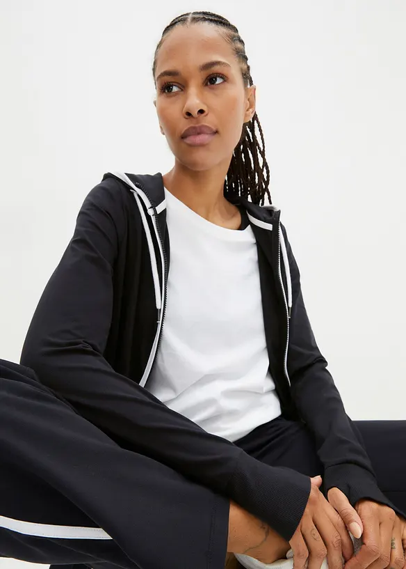 Surv&ecirc;tement en coton extensible (ens. 2 pces), bonprix