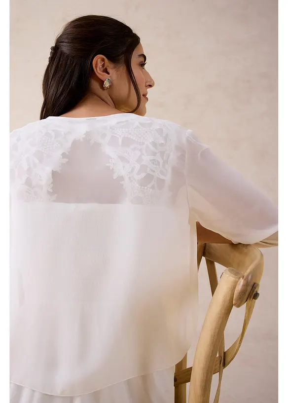 Bol&eacute;ro en cr&ecirc;pe, bonprix