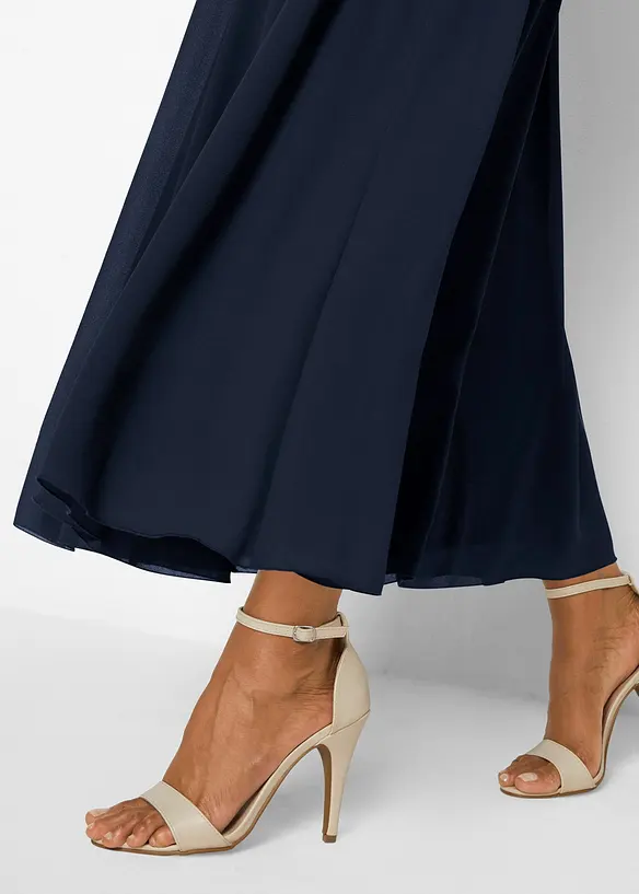 Robe longue avec dentelle, bonprix