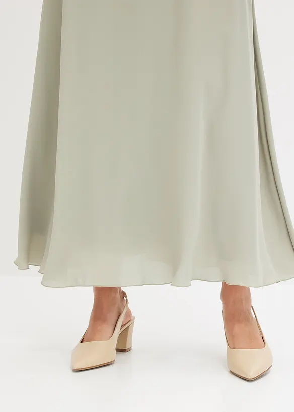 Robe longue avec dentelle, bonprix