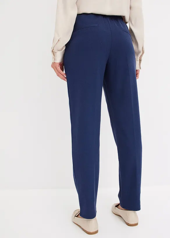 Pantalon &eacute;lastiqu&eacute; avec nervures devant, bonprix