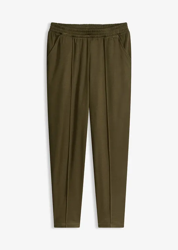 Pantalon &eacute;lastiqu&eacute; avec nervures devant, bonprix